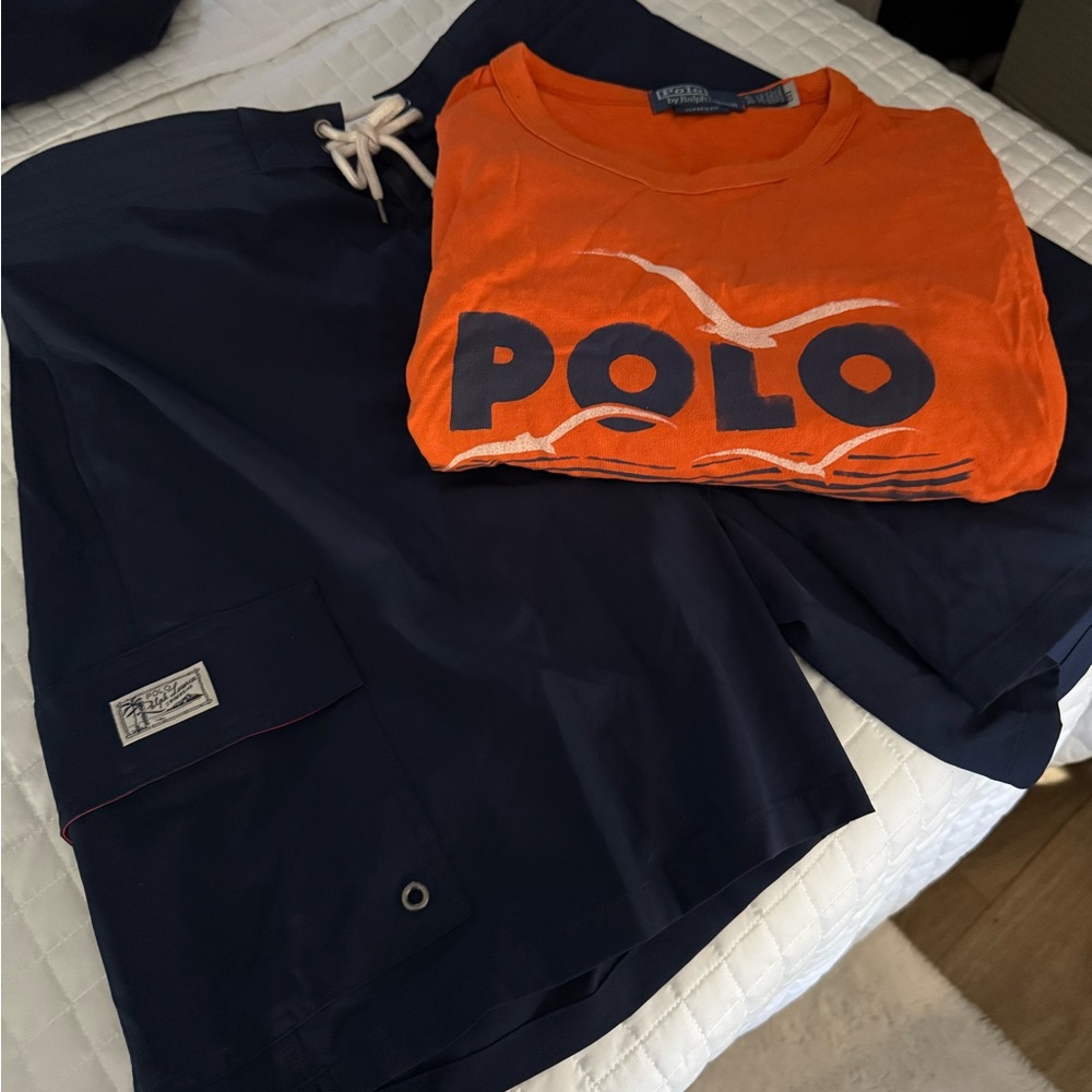 Polo by Ralph Lauren Vibrant Orange Tee